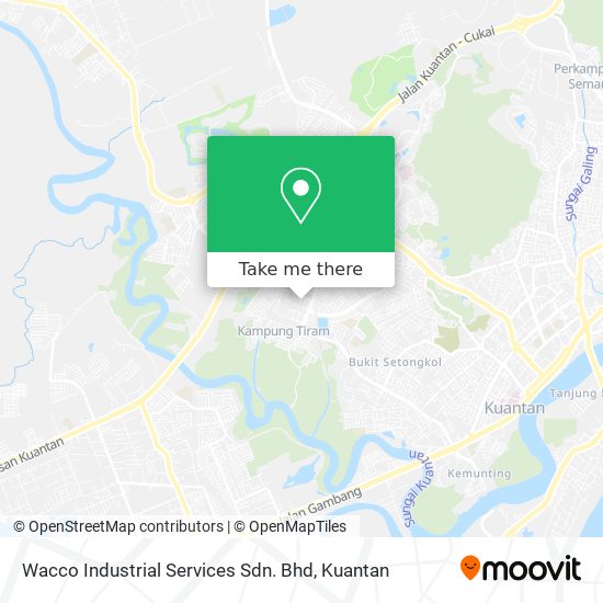 Peta Wacco Industrial Services Sdn. Bhd