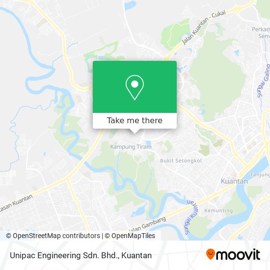 Unipac Engineering Sdn. Bhd. map