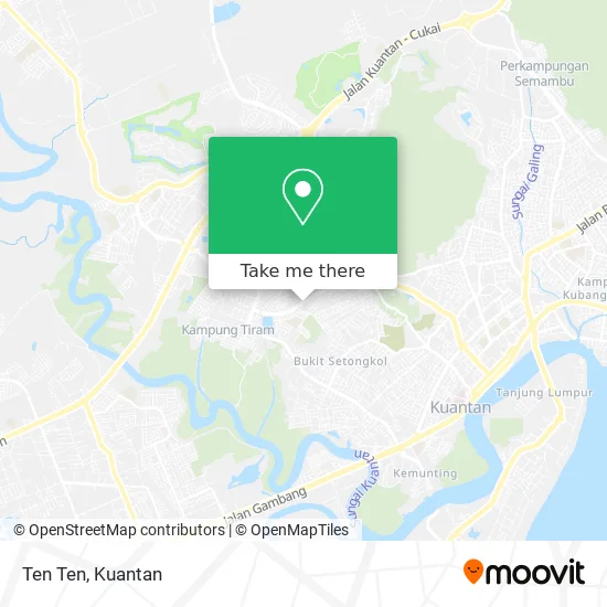Ten Ten map