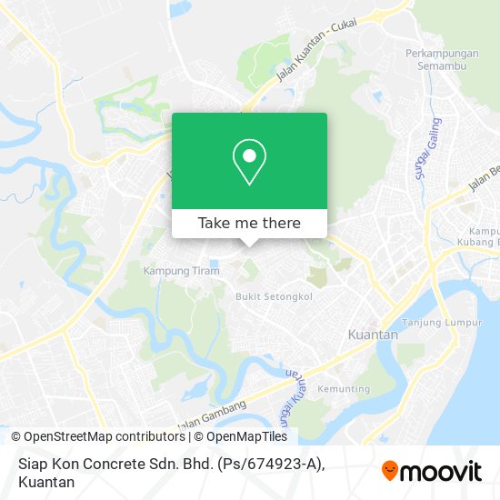 Siap Kon Concrete Sdn. Bhd. (Ps / 674923-A) map