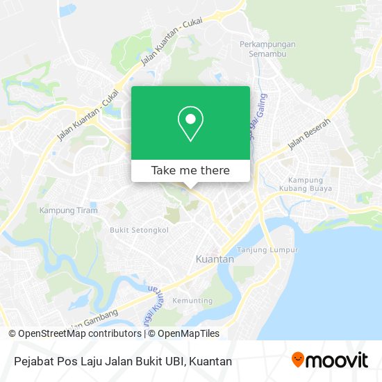 Pejabat Pos Laju Jalan Bukit UBI map