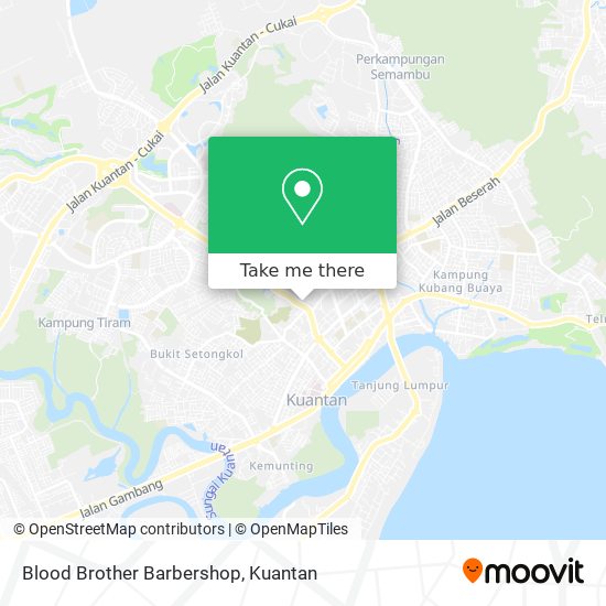 Blood Brother Barbershop map