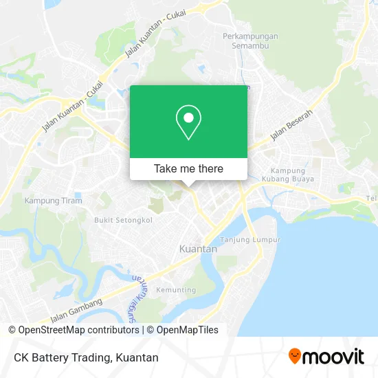 CK Battery Trading map