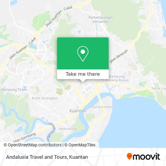 Peta Andalusia Travel and Tours