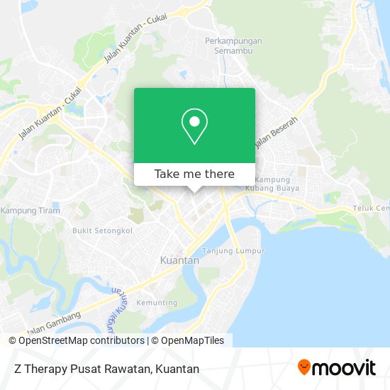 Z Therapy Pusat Rawatan map