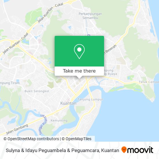 Sulyna & Idayu Peguambela & Peguamcara map