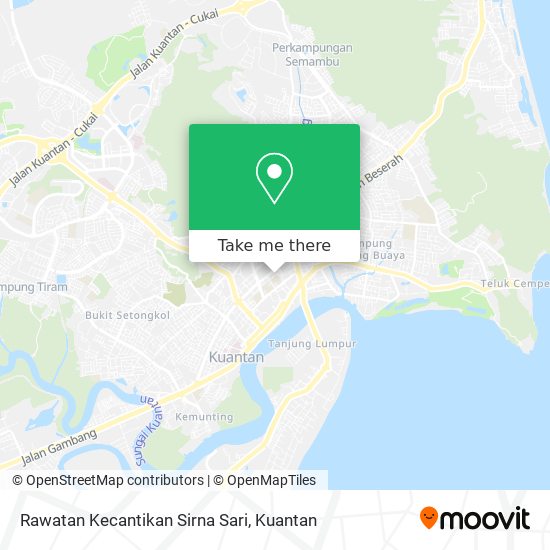 Rawatan Kecantikan Sirna Sari map