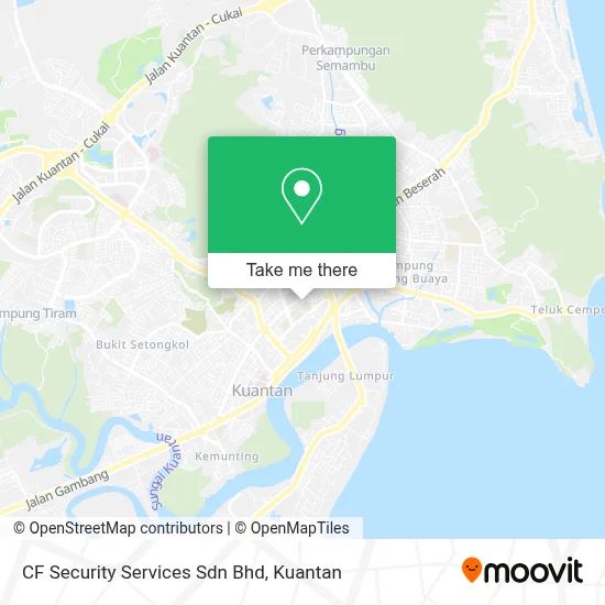 CF Security Services Sdn Bhd map