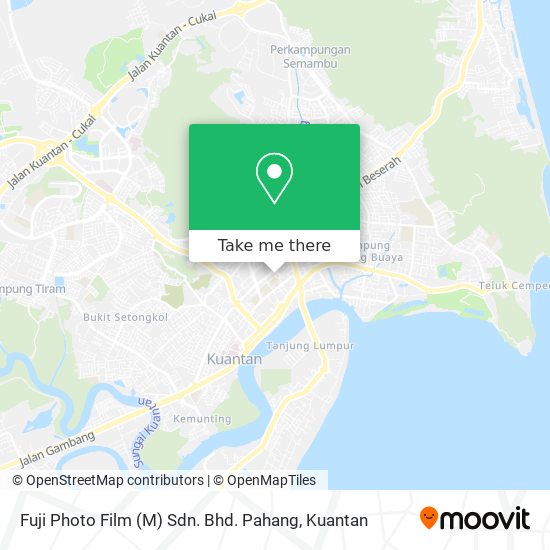 Peta Fuji Photo Film (M) Sdn. Bhd. Pahang