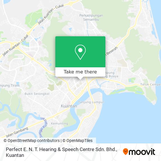 Perfect E. N. T. Hearing & Speech Centre Sdn. Bhd. map