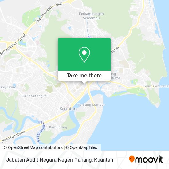 Peta Jabatan Audit Negara Negeri Pahang