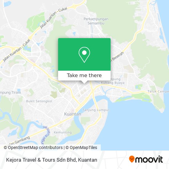 Kejora Travel & Tours Sdn Bhd map