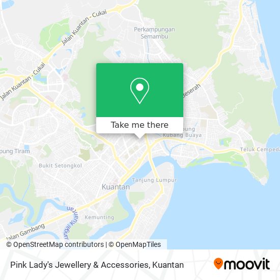 Pink Lady's Jewellery & Accessories map