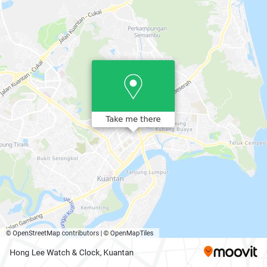 Hong Lee Watch & Clock map