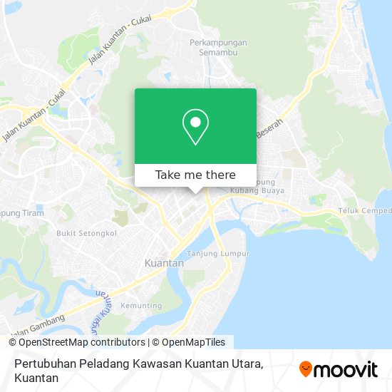 Peta Pertubuhan Peladang Kawasan Kuantan Utara