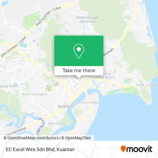 EC Excel Wire Sdn Bhd map