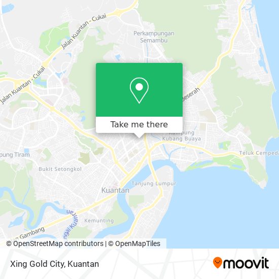 Xing Gold City map