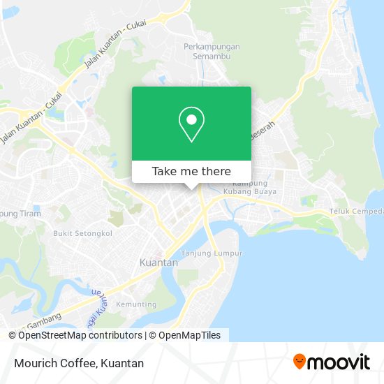 Mourich Coffee map
