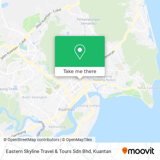 Eastern Skyline Travel & Tours Sdn Bhd map