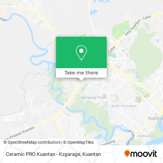 Ceramic PRO Kuantan - Kzgarage map