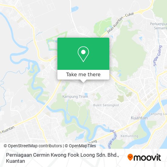Perniagaan Cermin Kwong Fook Loong Sdn. Bhd. map