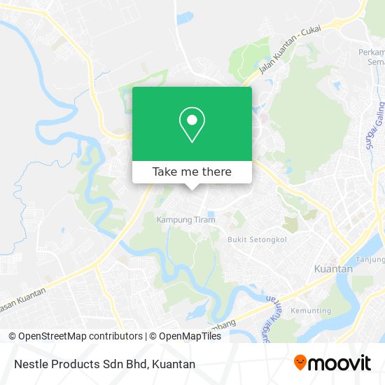 Nestle Products Sdn Bhd map