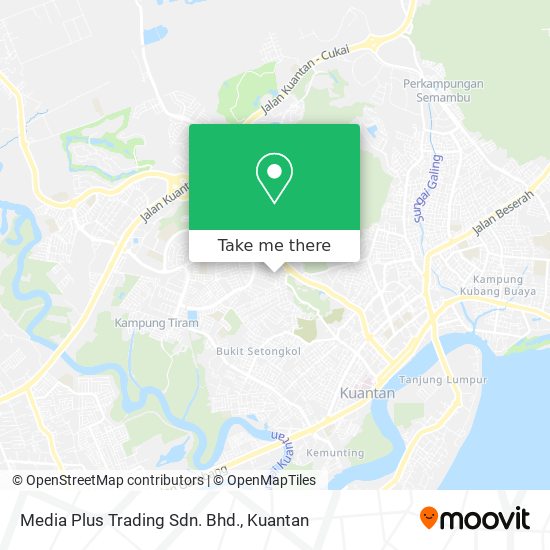 Media Plus Trading Sdn. Bhd. map