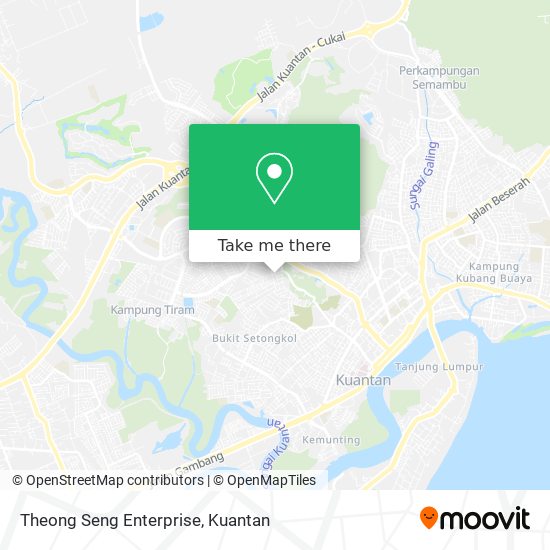 Peta Theong Seng Enterprise