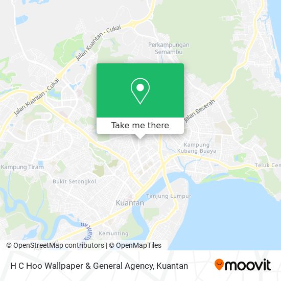 H C Hoo Wallpaper & General Agency map
