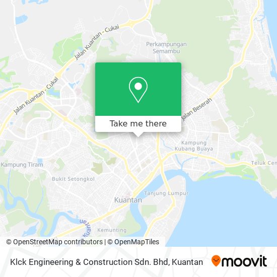 Klck Engineering & Construction Sdn. Bhd map