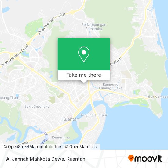 Al Jannah Mahkota Dewa map