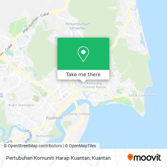 Pertubuhan Komuniti Harap Kuantan map