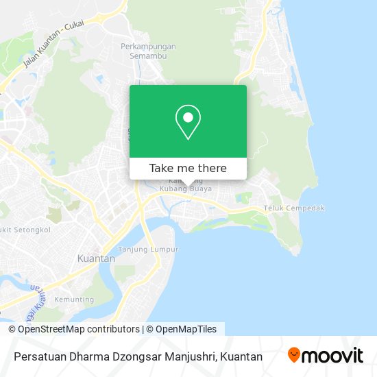 Peta Persatuan Dharma Dzongsar Manjushri