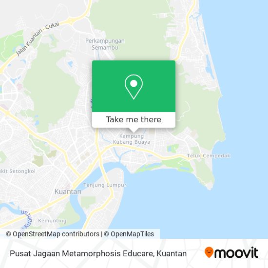 Pusat Jagaan Metamorphosis Educare map