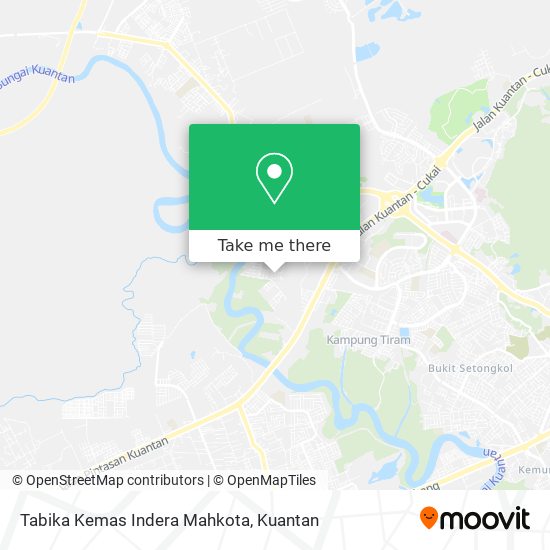 Tabika Kemas Indera Mahkota map