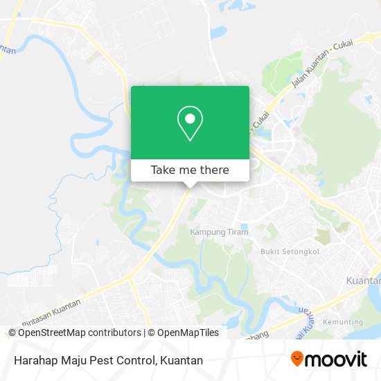Harahap Maju Pest Control map