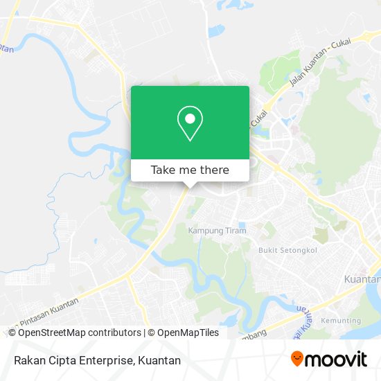 Rakan Cipta Enterprise map