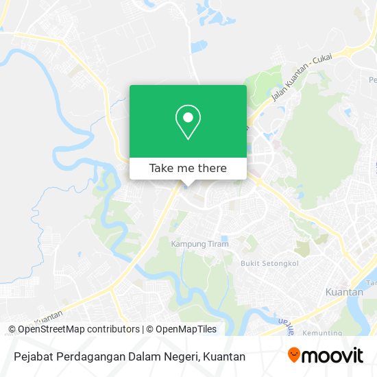 Peta Pejabat Perdagangan Dalam Negeri