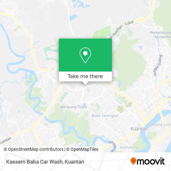 Peta Kassem Baba Car Wash
