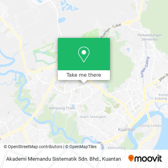 Peta Akademi Memandu Sistematik Sdn. Bhd.