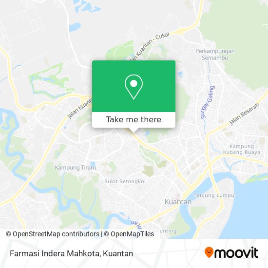 Farmasi Indera Mahkota map