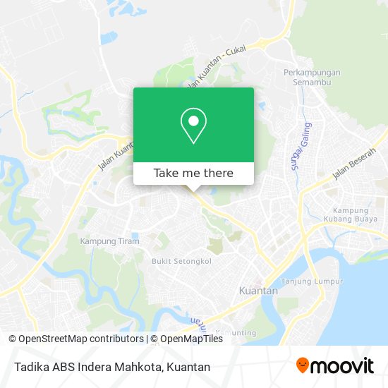Peta Tadika ABS Indera Mahkota