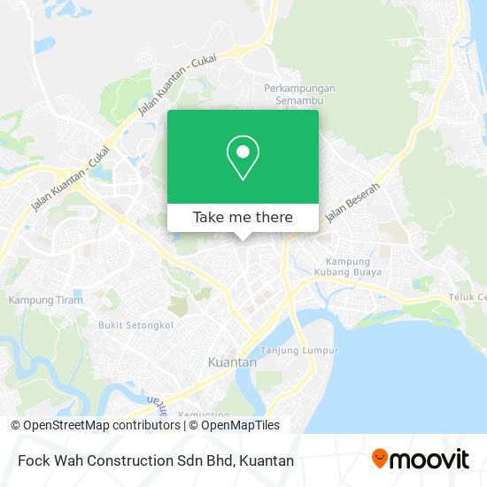 Peta Fock Wah Construction Sdn Bhd