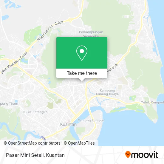 Pasar Mini Setali map