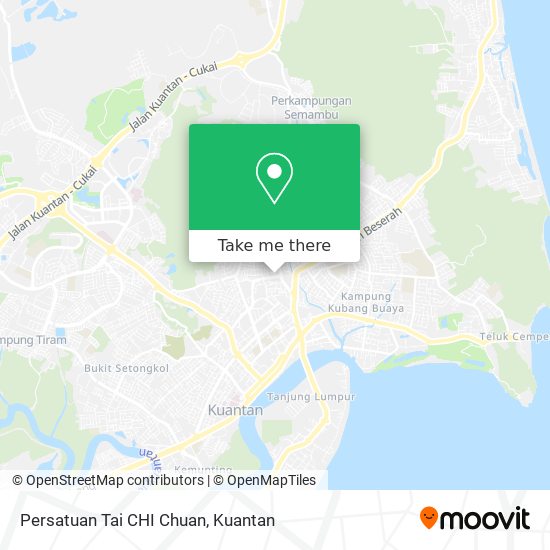 Persatuan Tai CHI Chuan map