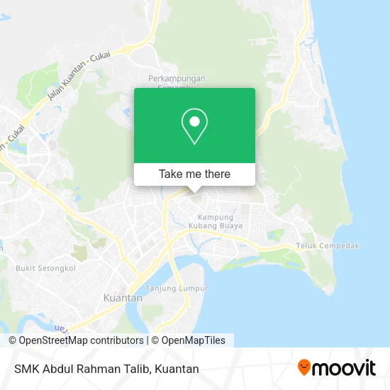 SMK Abdul Rahman Talib map