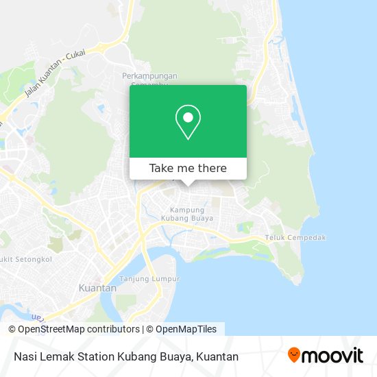 Nasi Lemak Station Kubang Buaya map