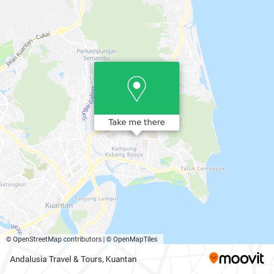 Andalusia Travel & Tours map