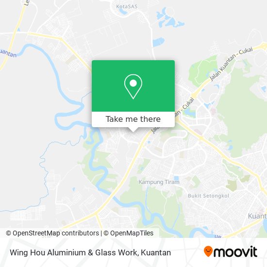 Wing Hou Aluminium & Glass Work map