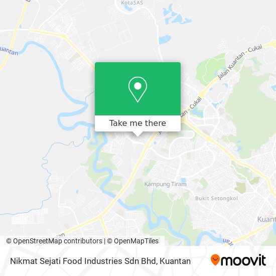 Peta Nikmat Sejati Food Industries Sdn Bhd